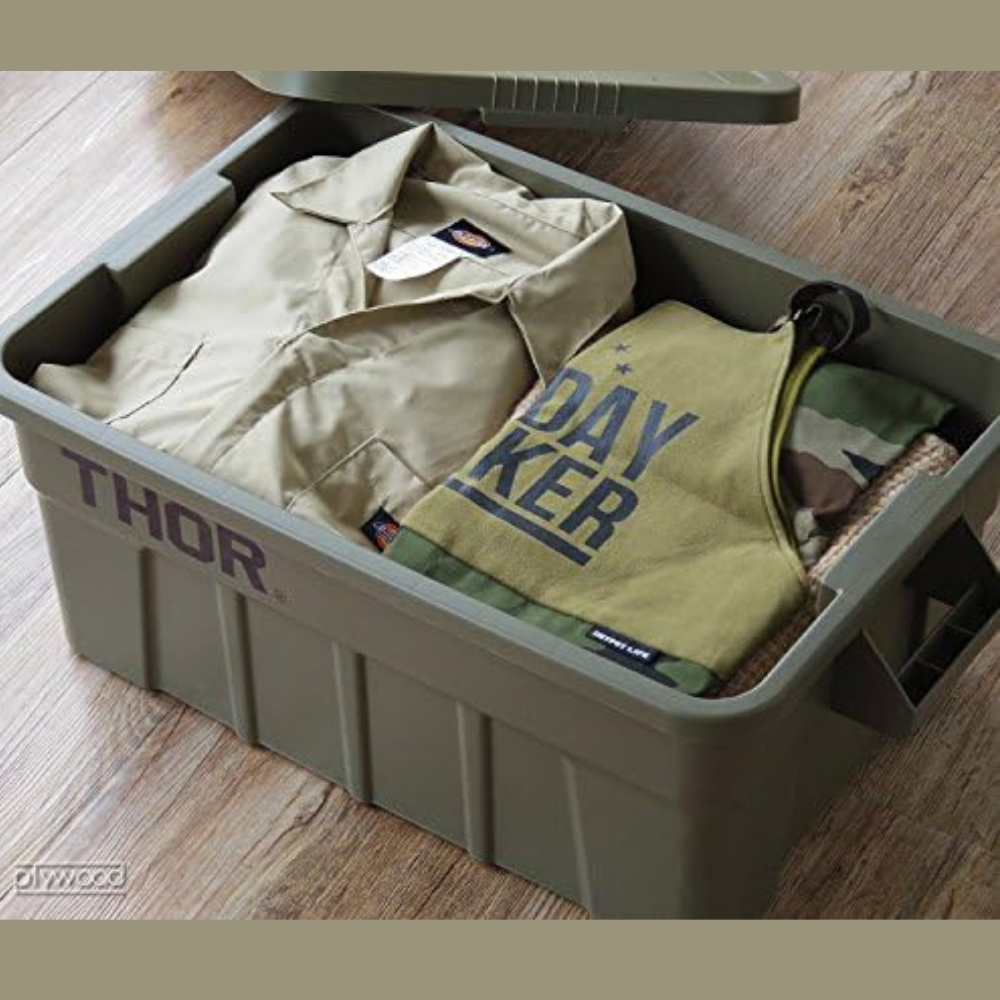 Thor Tote Box With Lid 53L