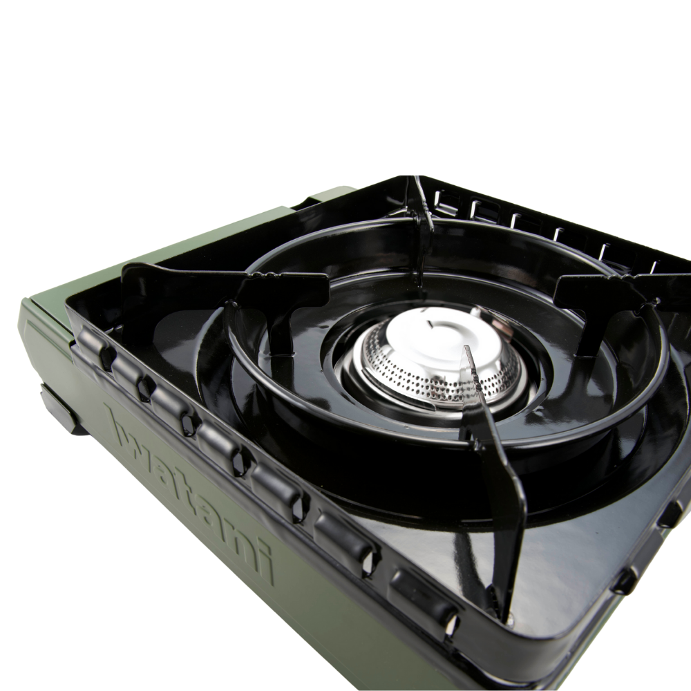 Iwatani Tafumaru Outdoor Gas Stove Olive