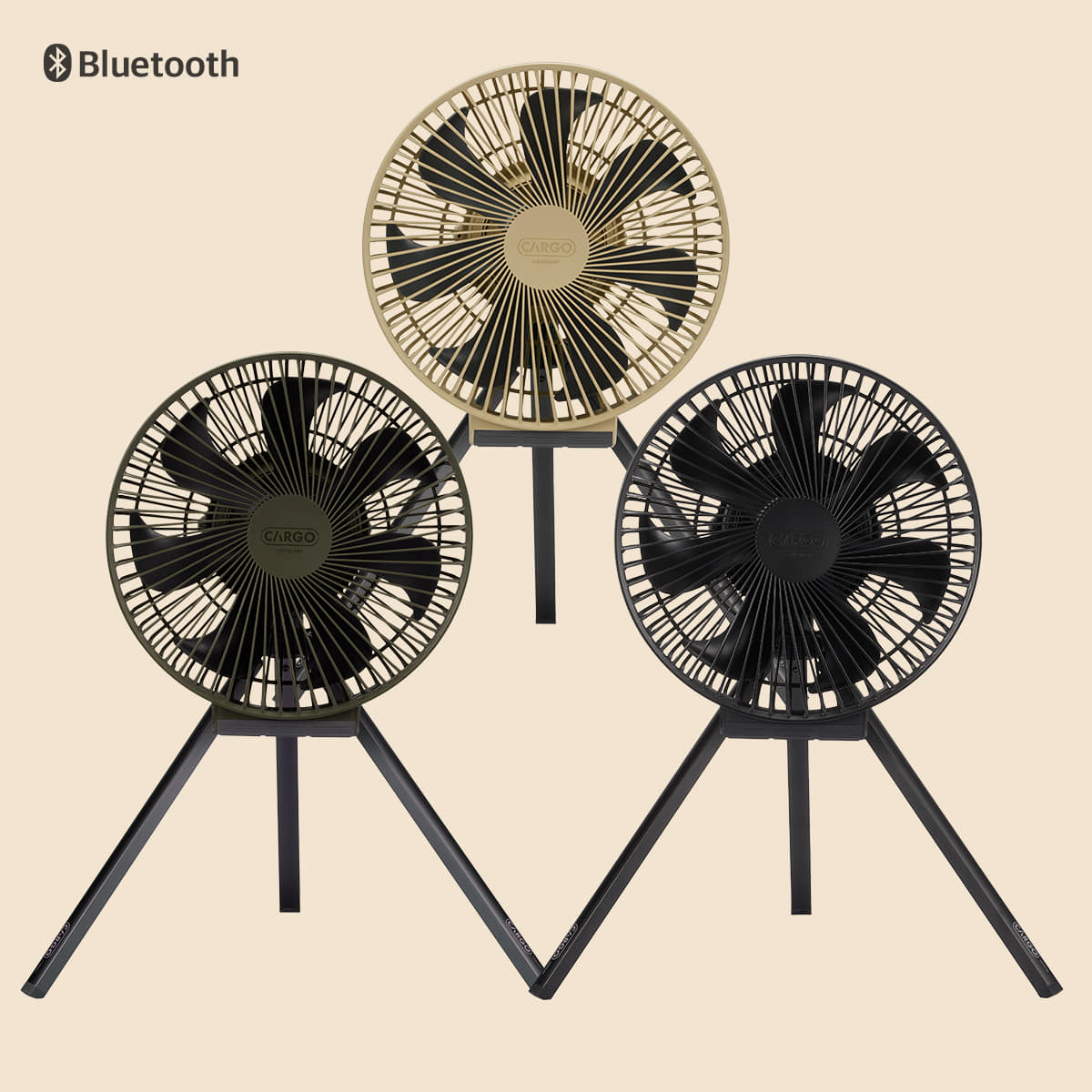 Cargo Container Bluetooth Multi Fan - Large