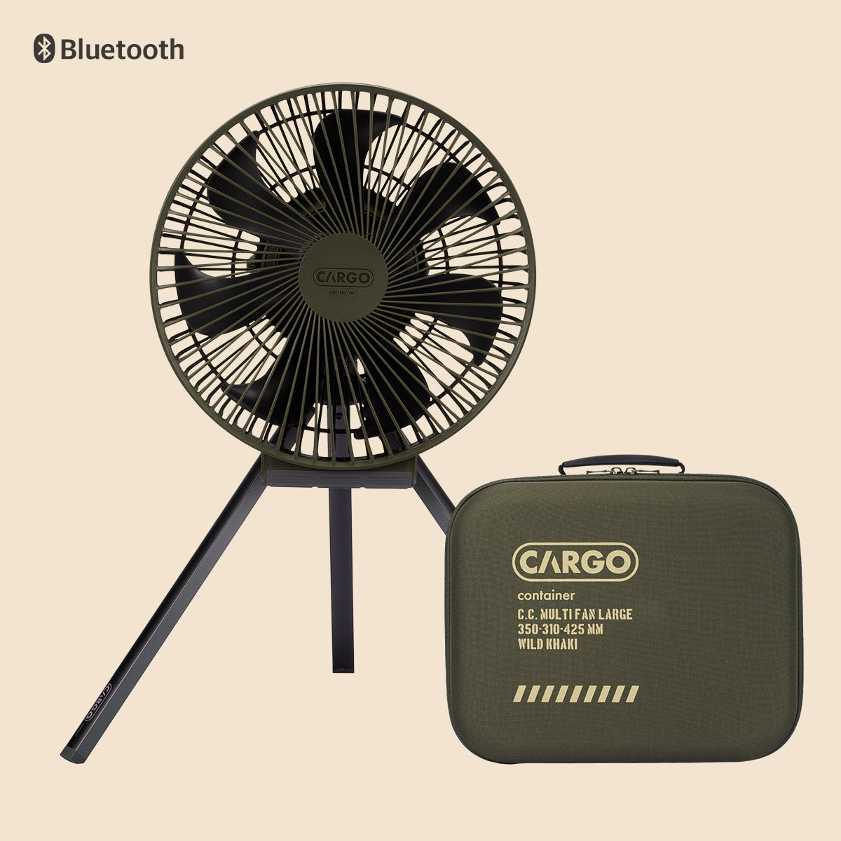 Cargo Container Bluetooth Multi Fan - Large