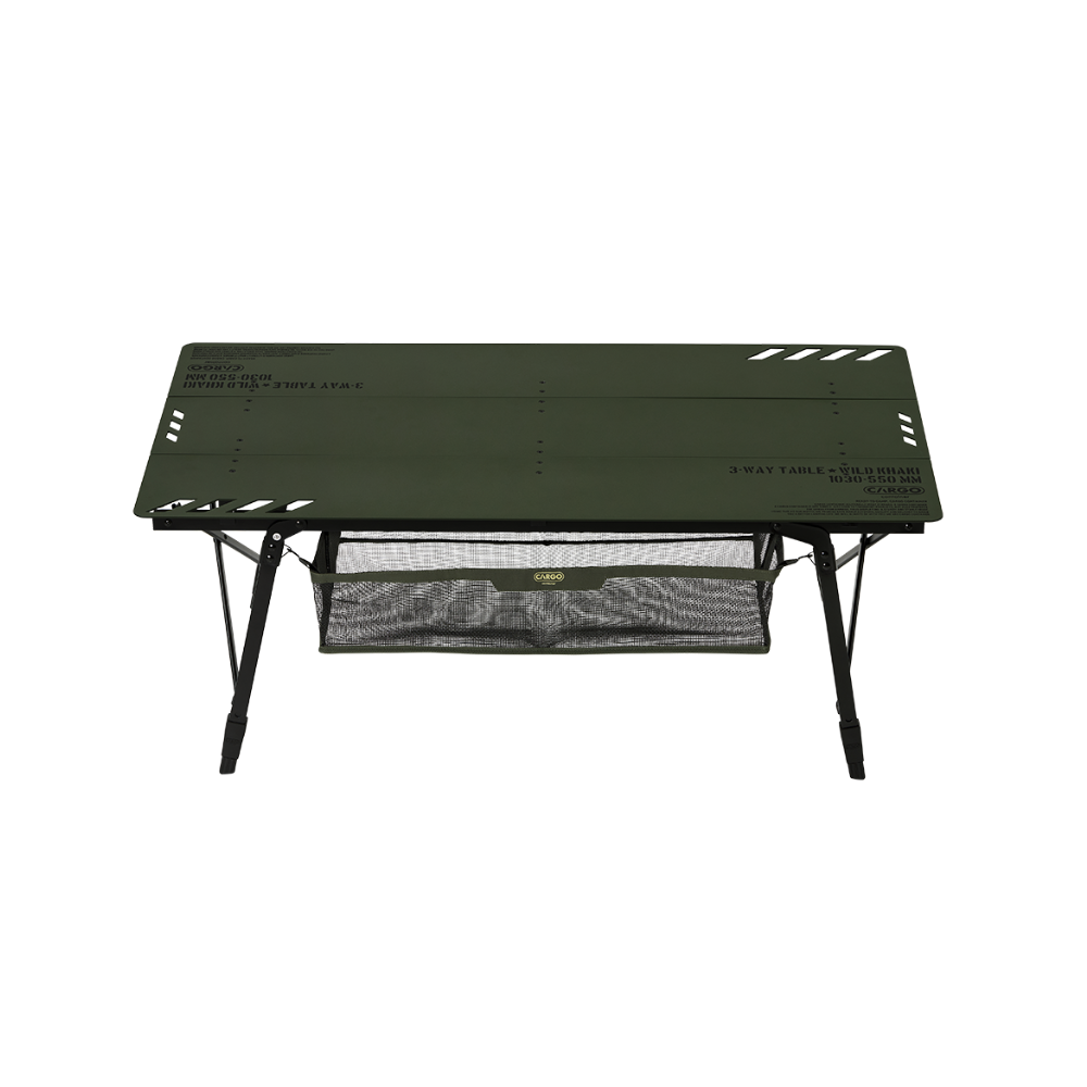 Cargo Container Large Camping Table 3-Way Table