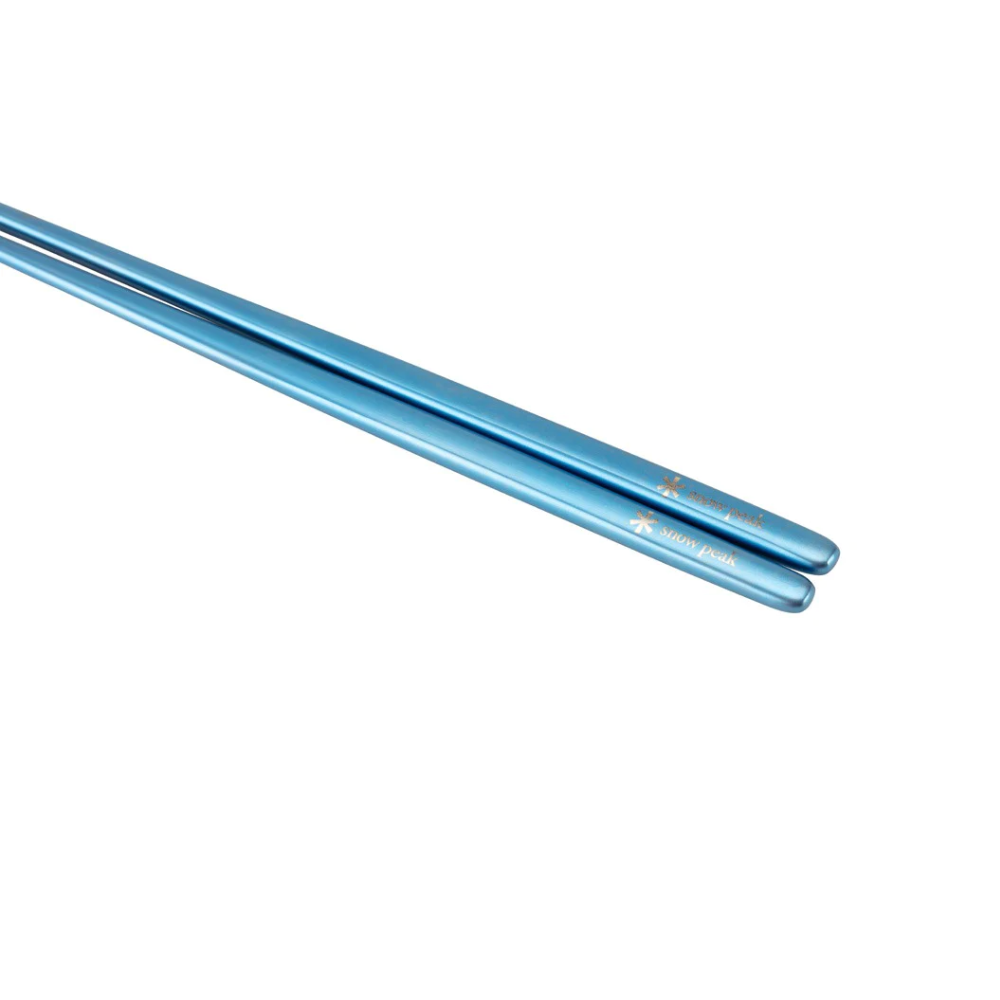 Snow Peak Titanium Chopsticks - Blue