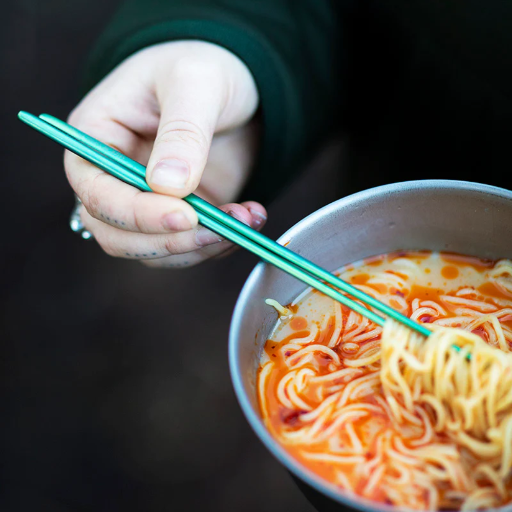 Snow Peak Titanium Chopsticks - Blue