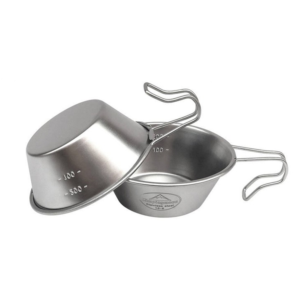 Campingmoon Stainless Steel Camping Sierra Cup