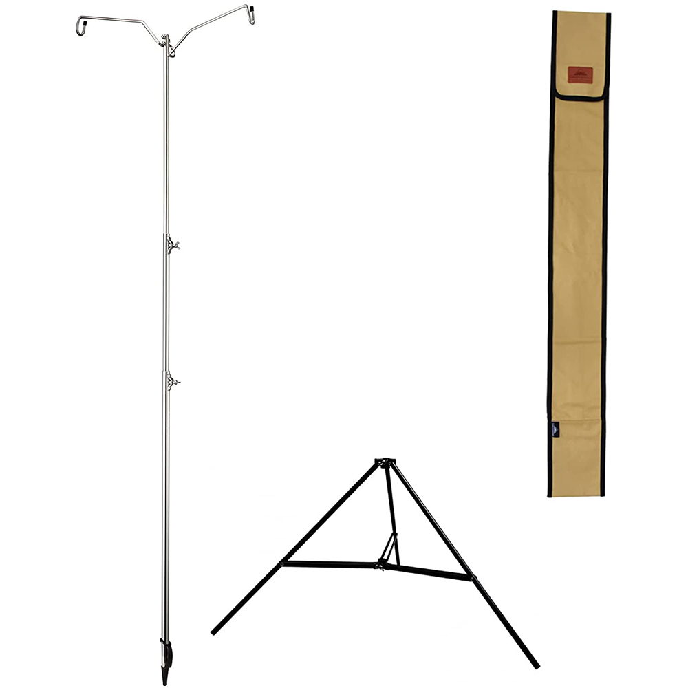 Campingmoon Double Headlamp Holder with Auxiliary Bracket